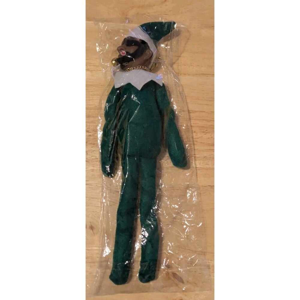 Snoop Dogg Christmas Elf Unbranded Green Holiday Decoration